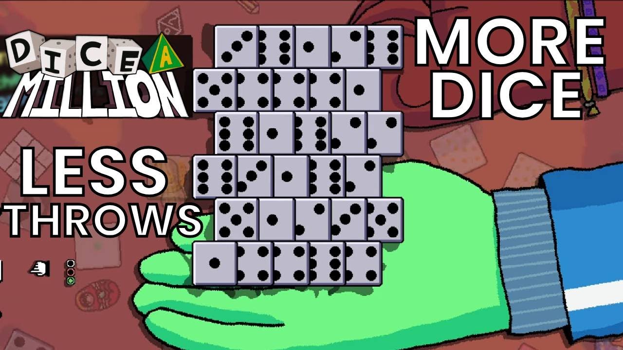 The Green Hand Starts With A WALL Of D6s - Dice A Million