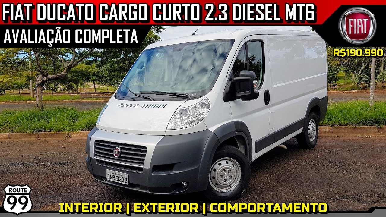 FIAT DUCATO CARGO CURTO 2.3 DIESEL | AVALIAÇÃO COMPLETA