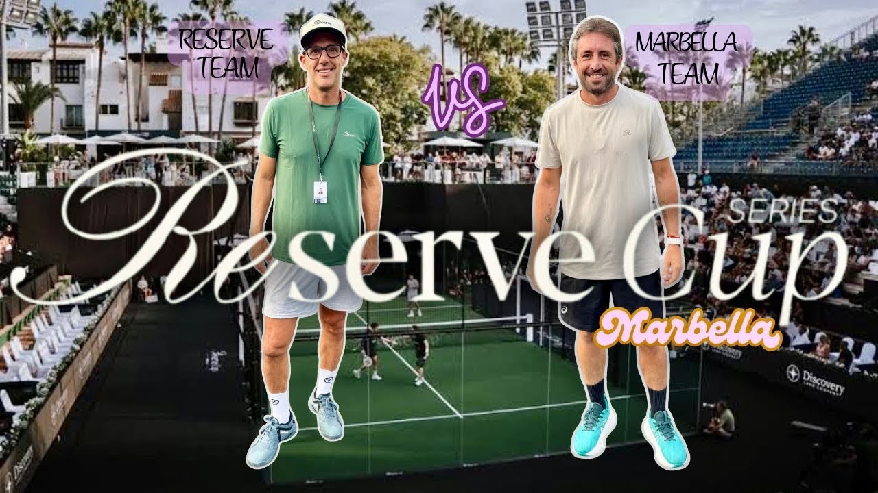 Viajo como entrenador del Team Marbella en la incre&iacute;ble Reserve Cup