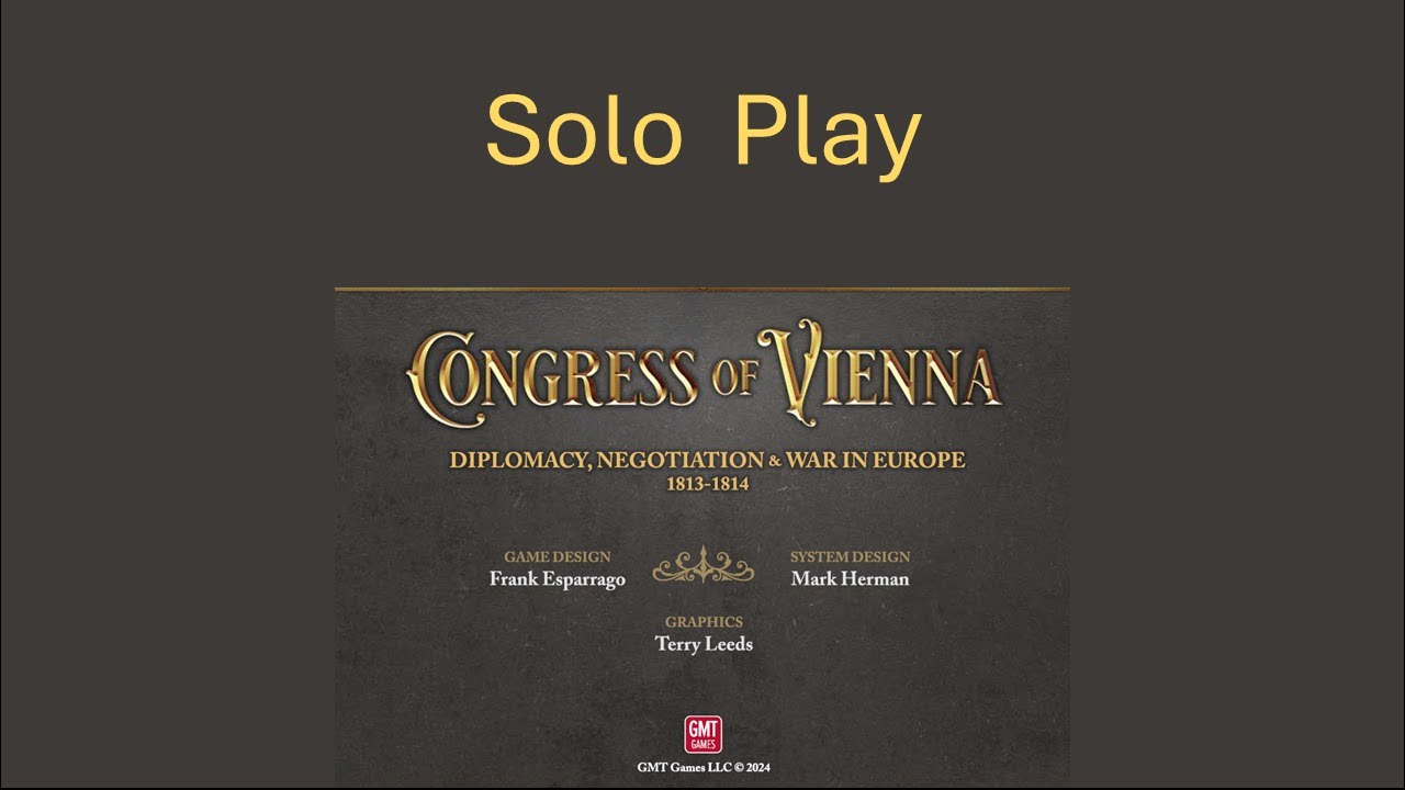 Congress of Vienna solo play