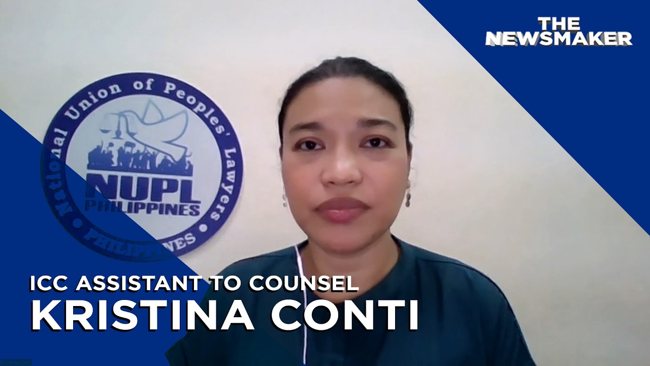 ICC assistant to counsel Kristina Conti | The Newsmaker