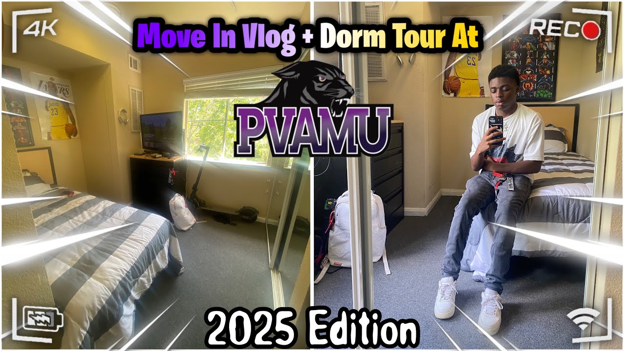 Move In Vlog + Dorm Tour At PVAMU (2025 Edition)