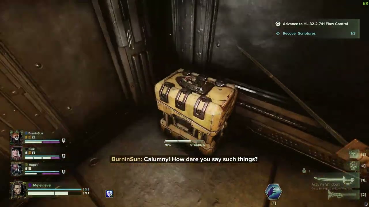 Zealot doesn't know High Gothic - Warhammer 40k: Darktide