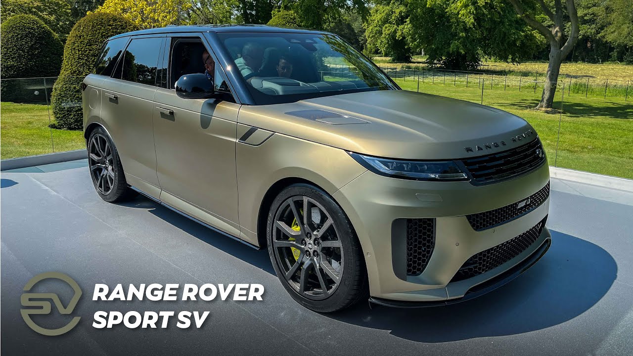 The fastest Range Rover ever! | The NEW Range Rover Sport SV