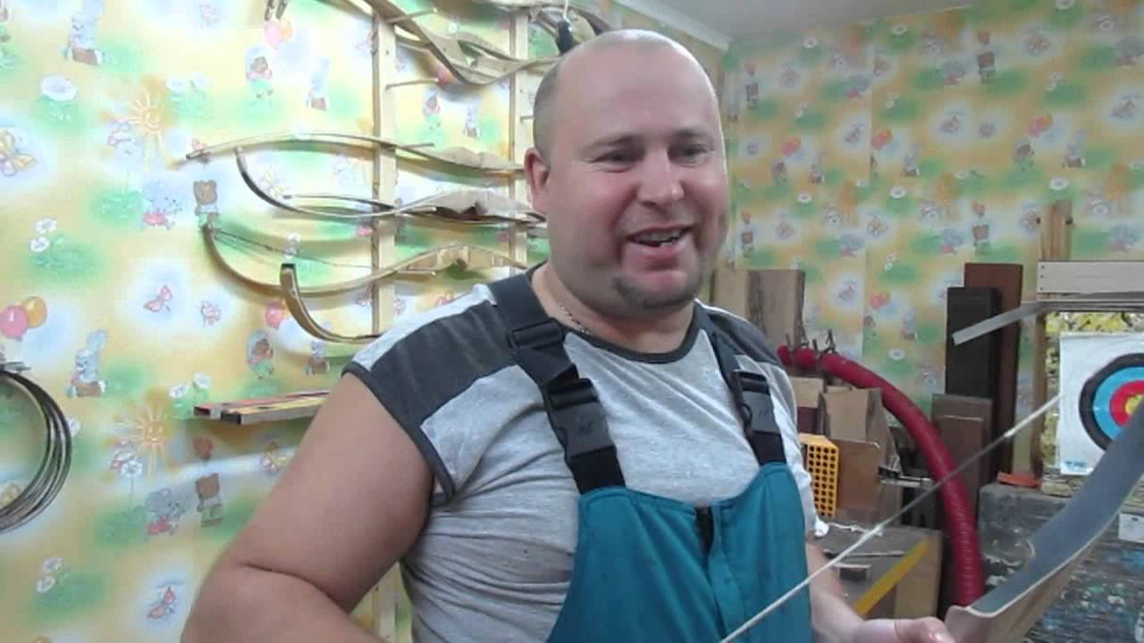 Установка  тетивы на рекурсивный лук ( подробно)