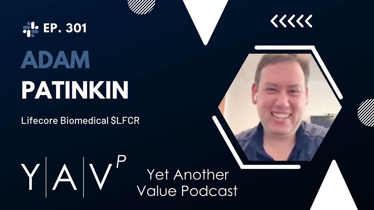 David Capital Partners' Adam Patinkin on how Lifecore $LFCR has differentiated it's CDMO business