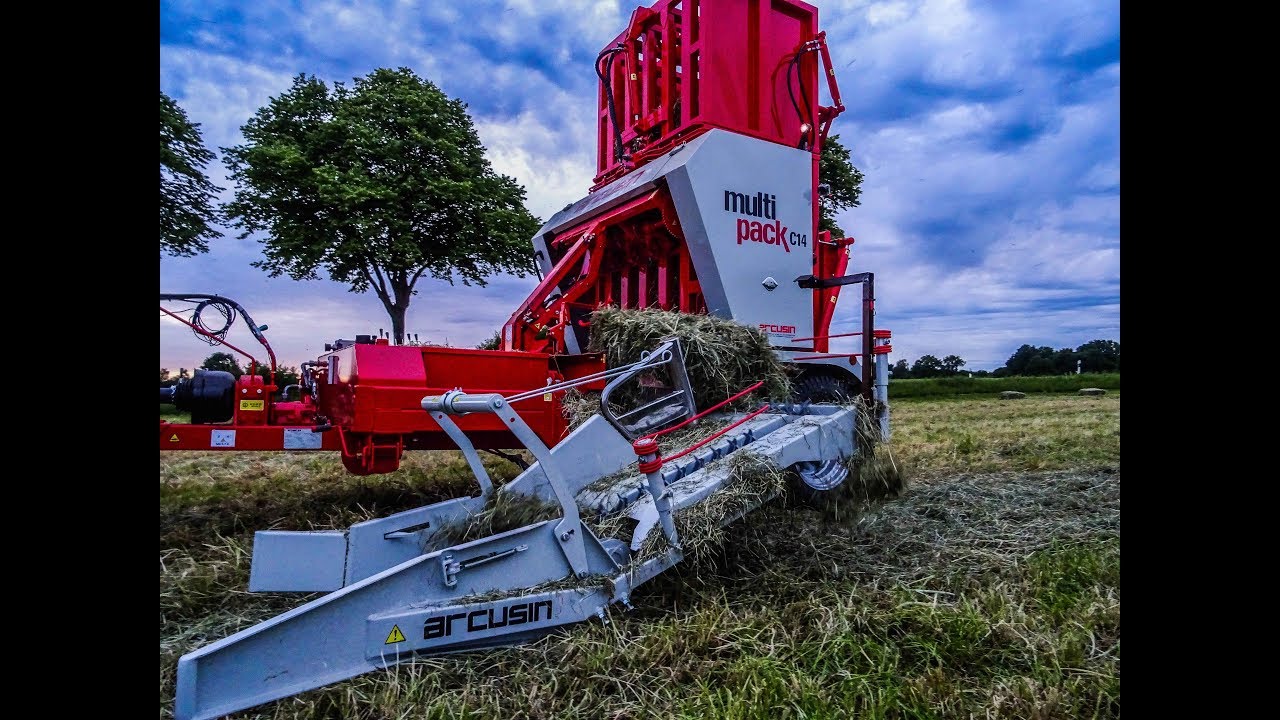 Arcusin Multi Pack C14 Bale Packer Epic Machine