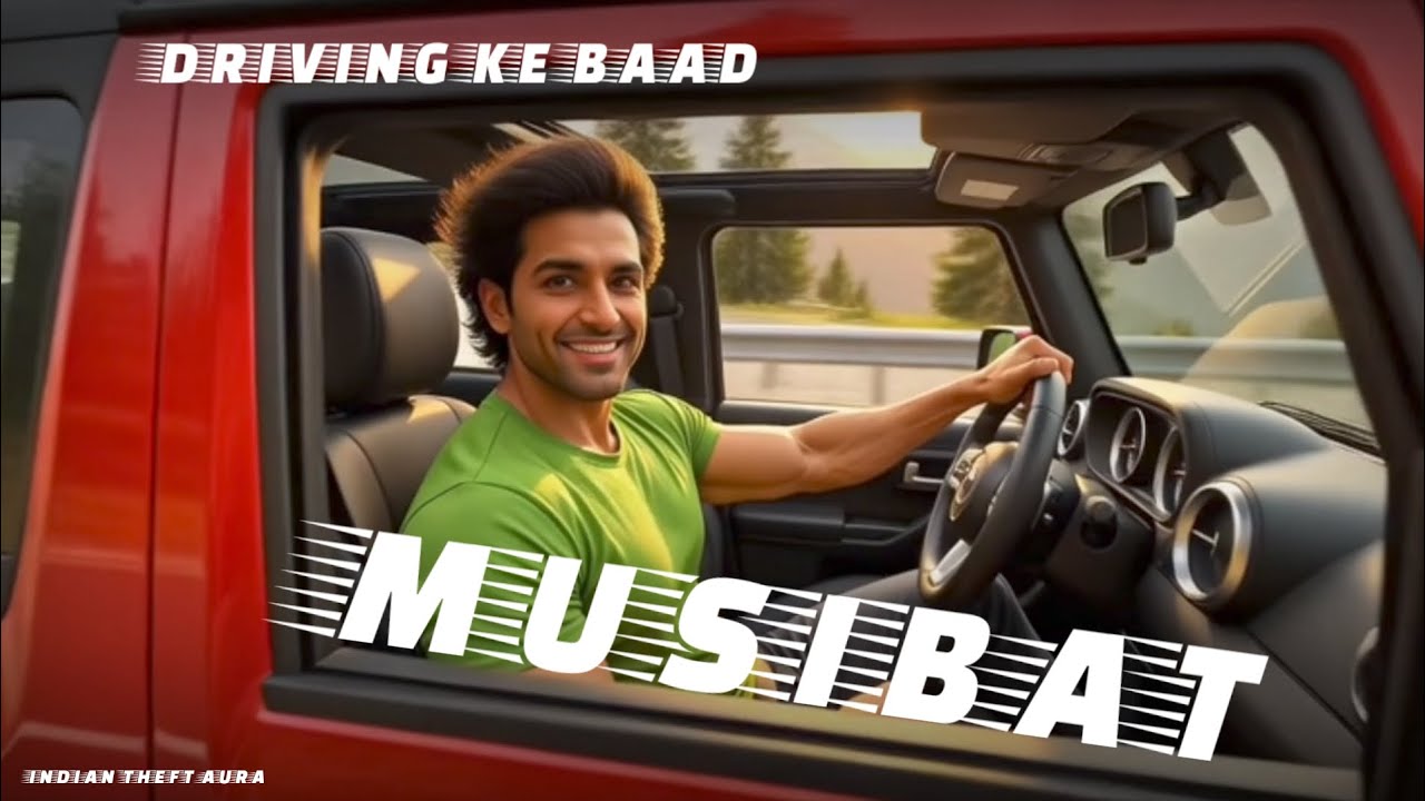 DRIVING KE BAAD MUSIBAT|INDIA THEFT AURA