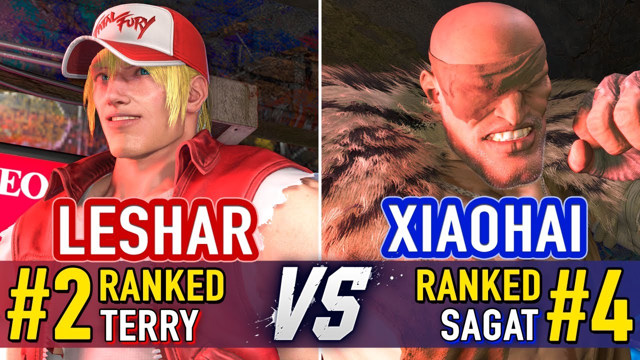 SF6 🤜 LeShar (#2 Ranked Terry) vs Xiaohai (#4 Ranked Sagat) 🤛 SF6 High Level Gameplay