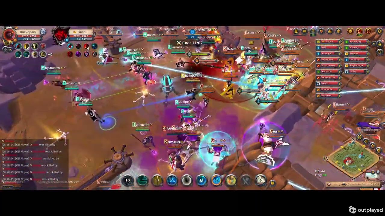 Albion Online || TERI ATTACK 8 UTC || CLIP BIG CLAP