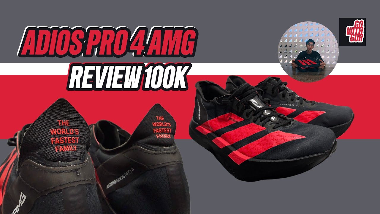Review ADIDAS ADIOS PRO 4AMG After 100KM