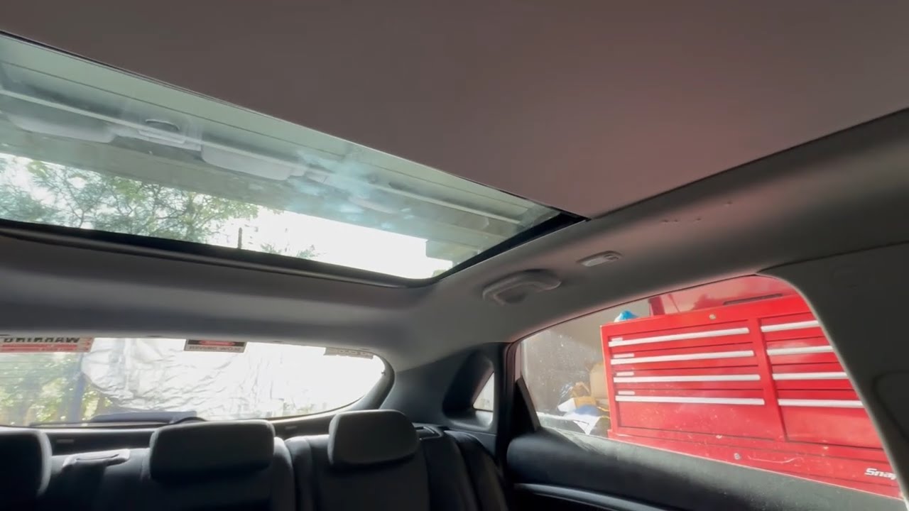 Hyundai i30 GD Panoramic Sun Roof sliding curtain/clip repair 81657 & 81658 Rear Shoe Roller Blind