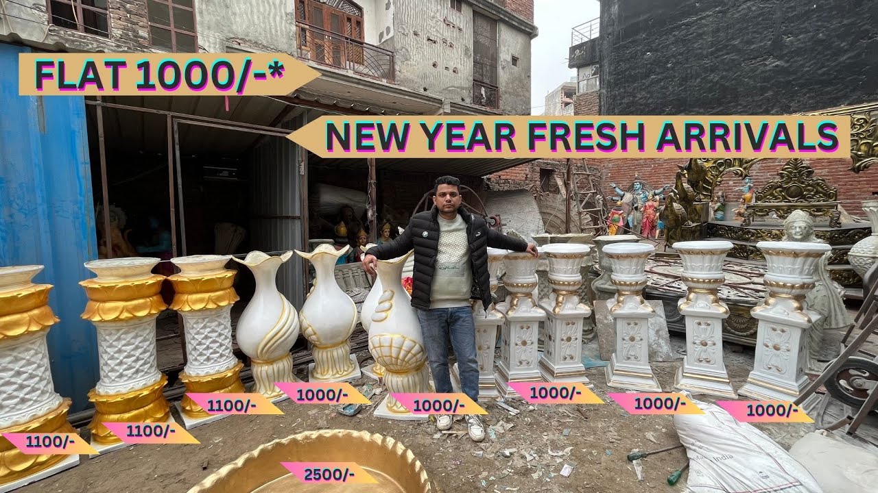 Flower Pots for Banquet Hall Marriage Lawn Garden | Wedding Passage Balcony Decorate #newyearoffers