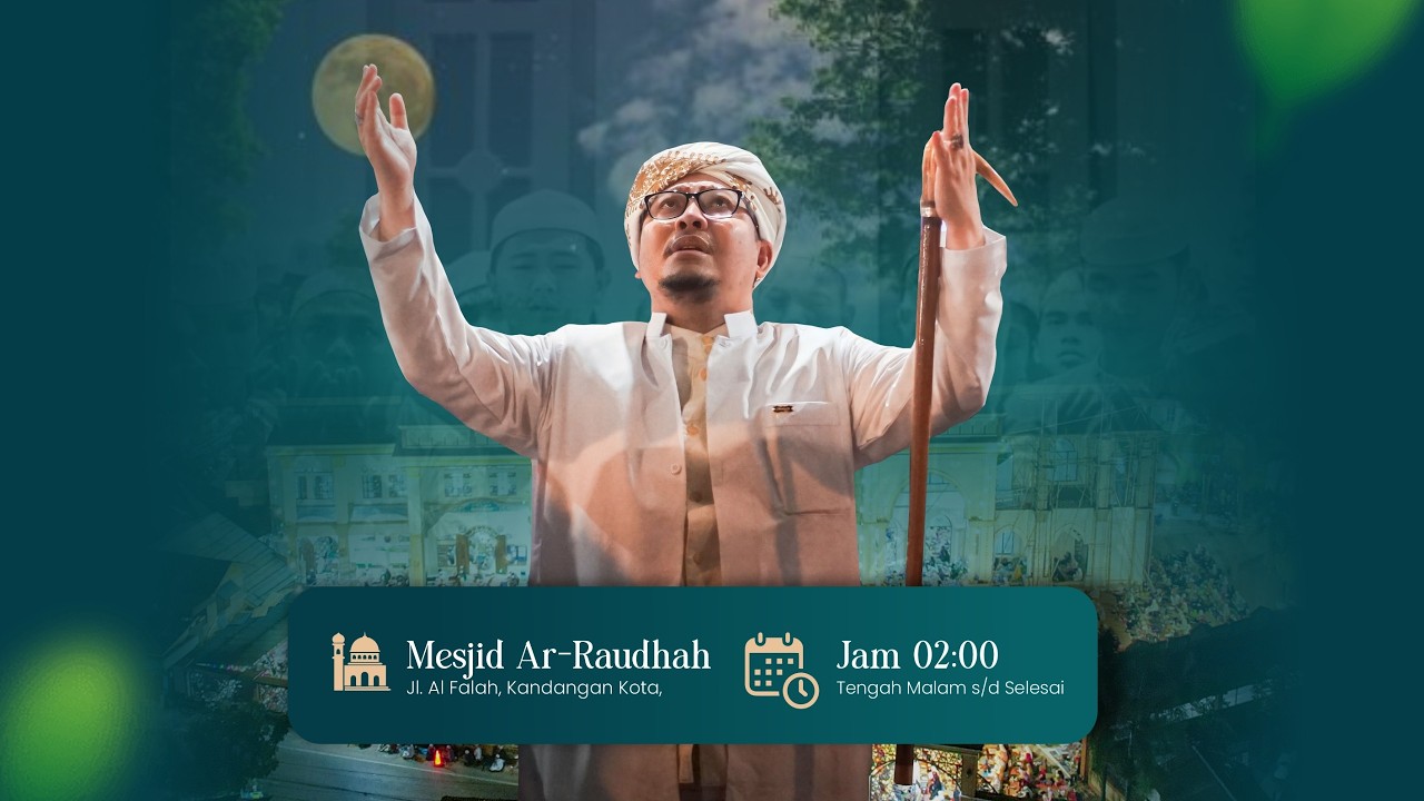 LIVE MALAM 22 RAMADHAN 12 MARET 2026 DI MASJID AR RAUDAH KANDANGAN HSS
