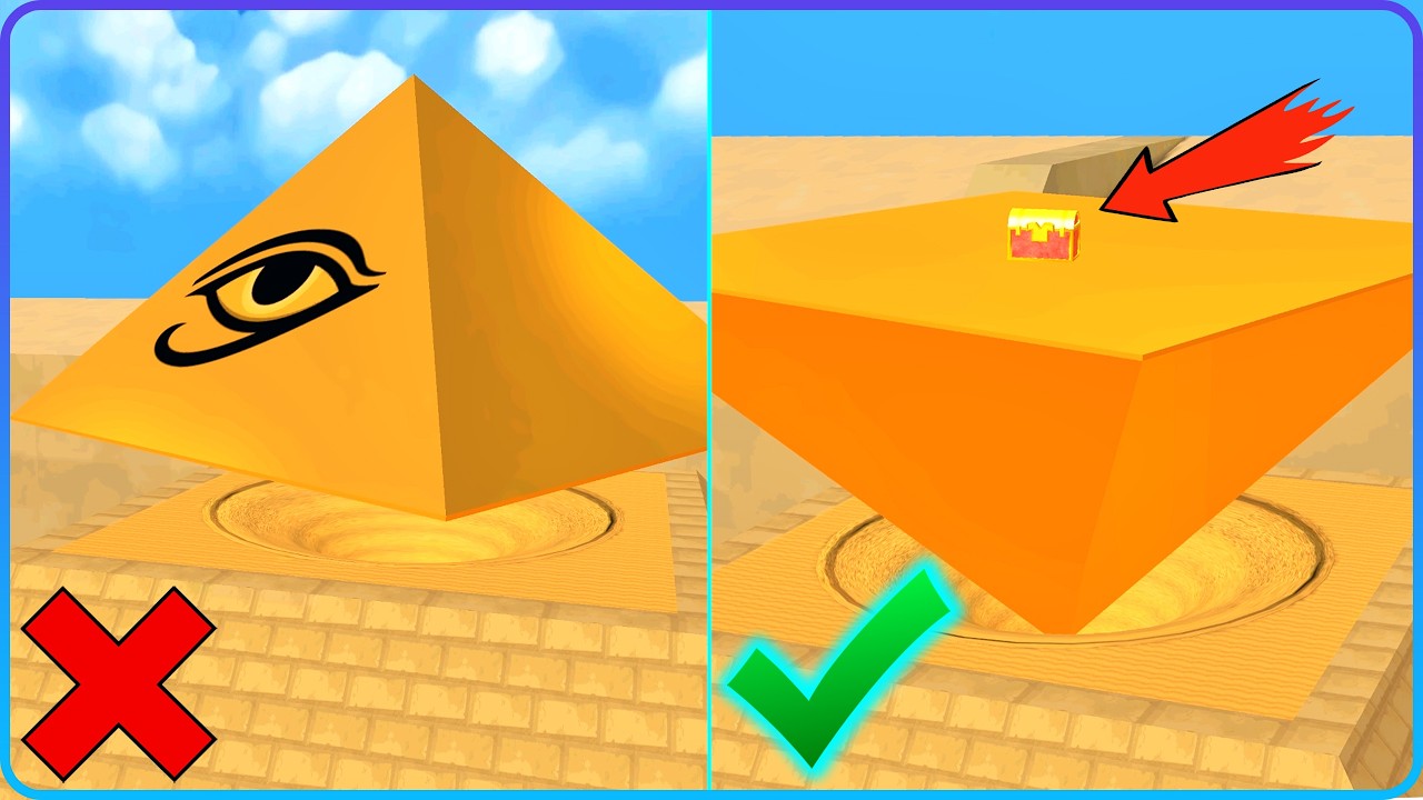 NEVER Turn the Pyramid Upside Down Super Bear Adventure
