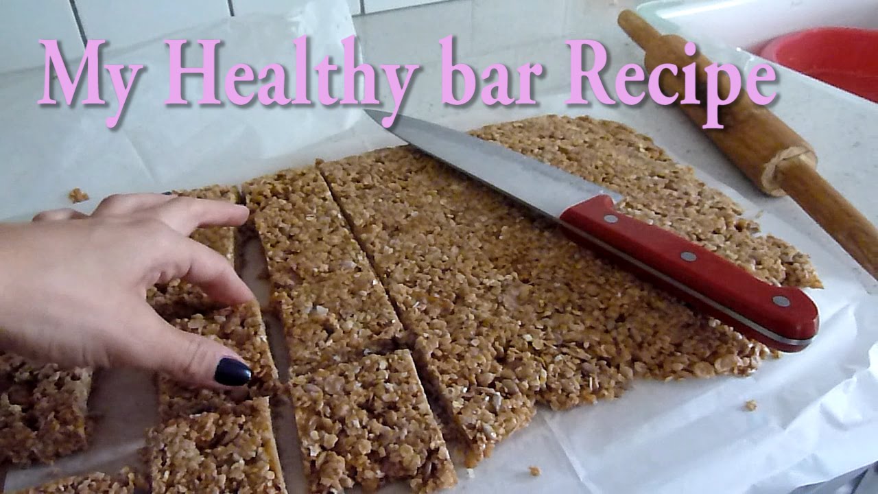 Moran Healthy bar Recipe VLOG חטיפי הבריאות שלנו