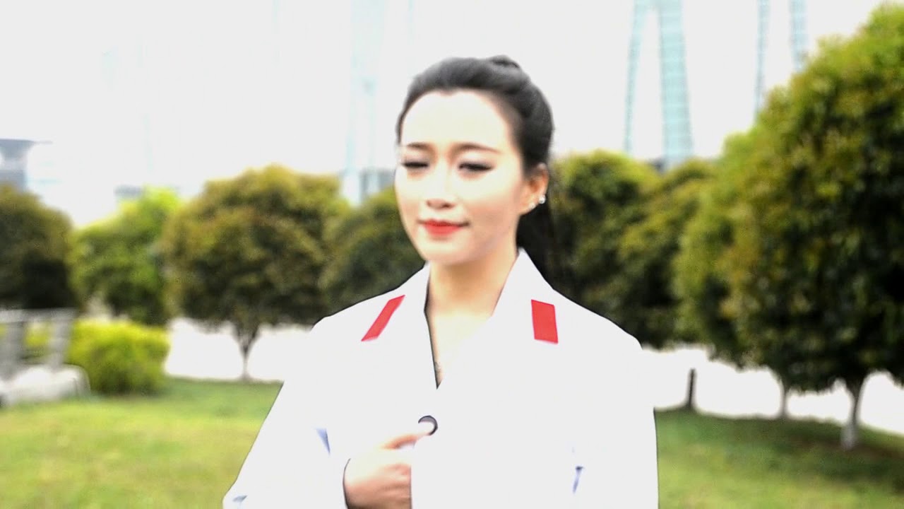 中国69式军装军服美女
