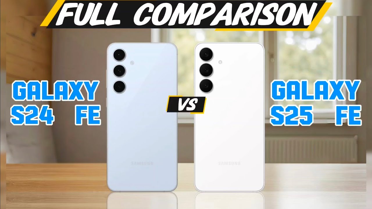Samsung S24 FE vs Samsung S25 FE || Which one is best 🤔? let's find out 🕵️.....