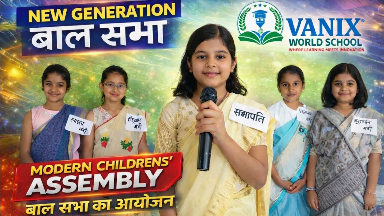 Bal Sansad at Vanix Sanford World School A powerful learning experience in leadership and democracy.