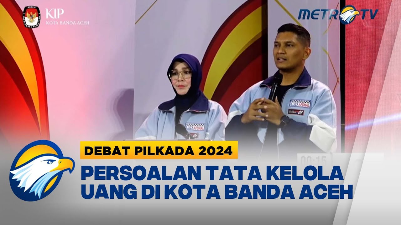 Debat Calon Wali Kota dan Wakil Wali Kota Banda Aceh Soal Tata Kelola Uang