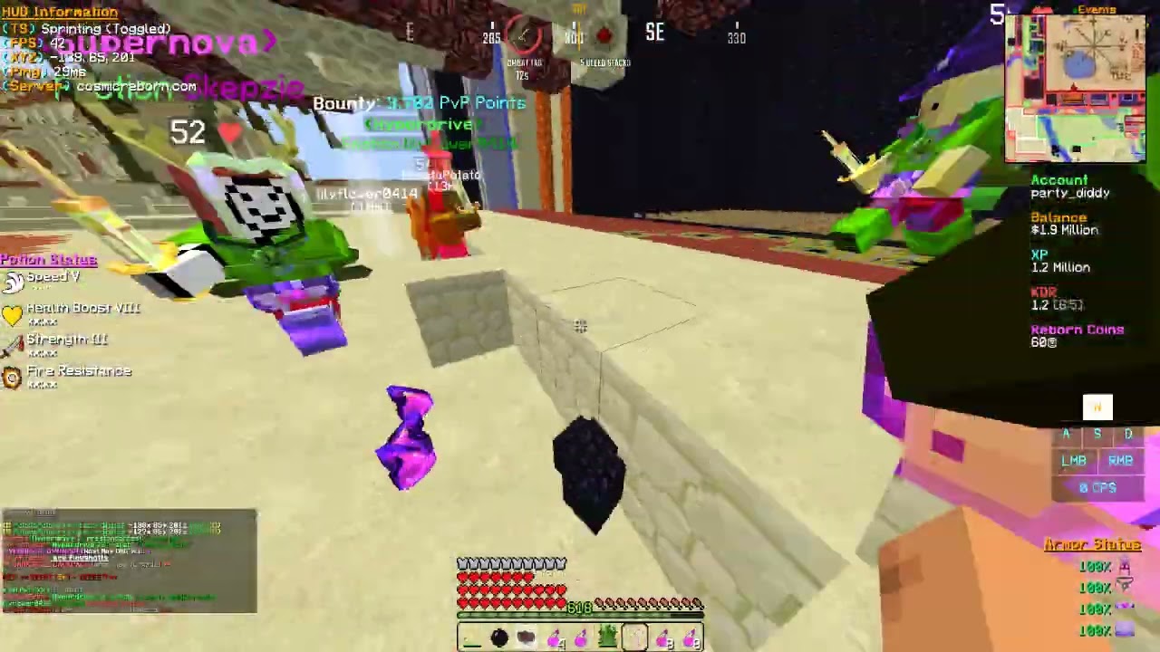 cosmic pvp