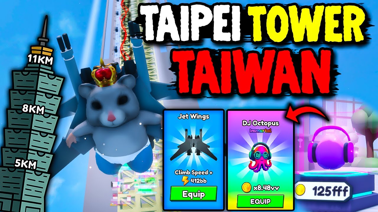 I Climbed The NEW FINAL TOWER In Climb & Jump Tower Roblox!