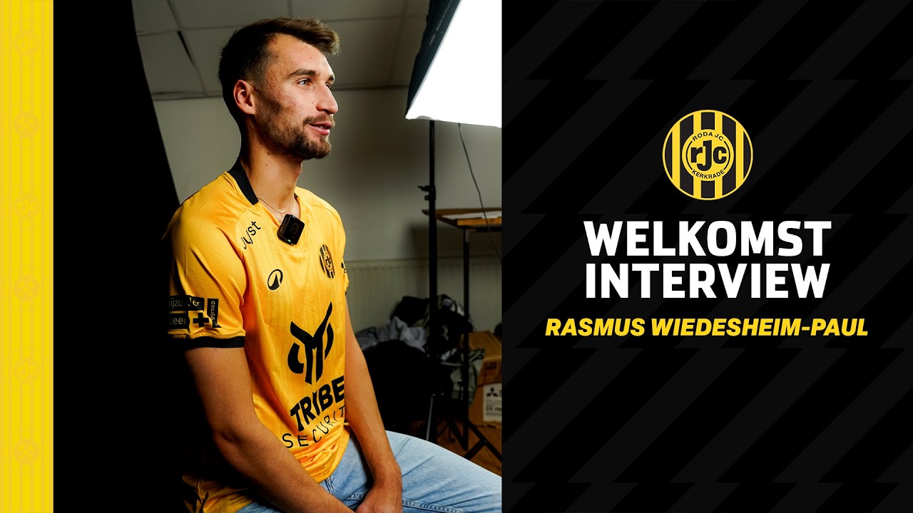 WELKOM RASMUS | Welkomstinterview met onze nieuwe speler