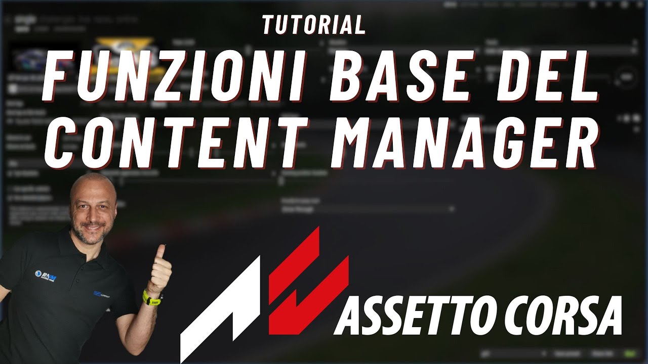 Tutorial base per il Content Manager di Assetto Corsa