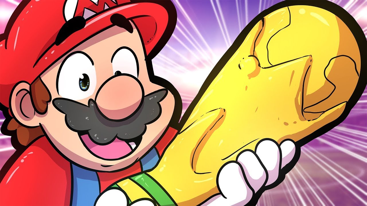 O MARIO NA COPA DO MUNDO! - SUPER MARIO MAKER