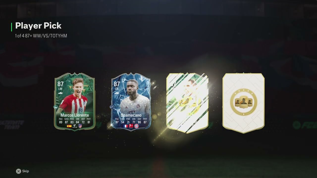 EA FC 24 87+ WINTER WILDCARDS, FC VERSUS OR TOTYHM PLAYER PICK!