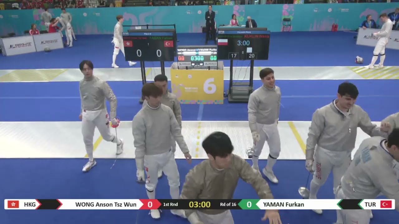 Wuxi Worlds 2025 JMS TEAM - L16 - Hong Kong v Turkey