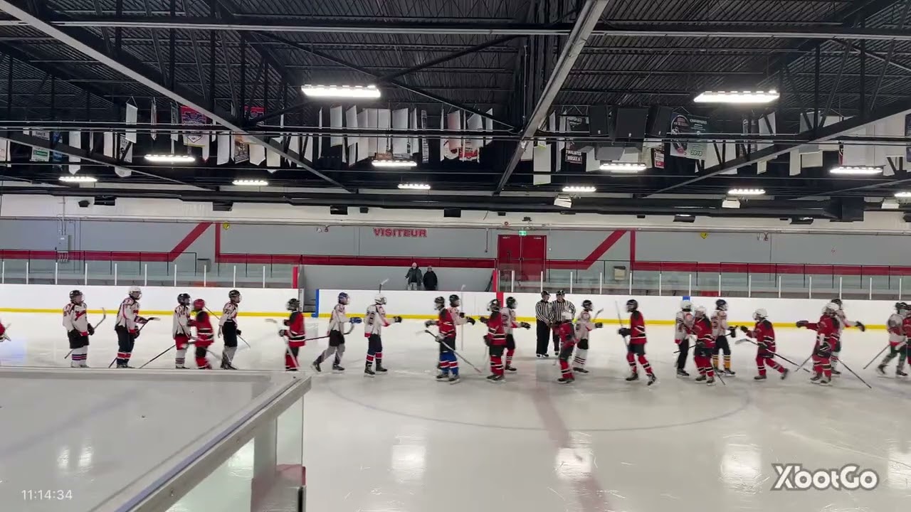Hockey M18 - PLJ c. Jean-Nicolet 1re période