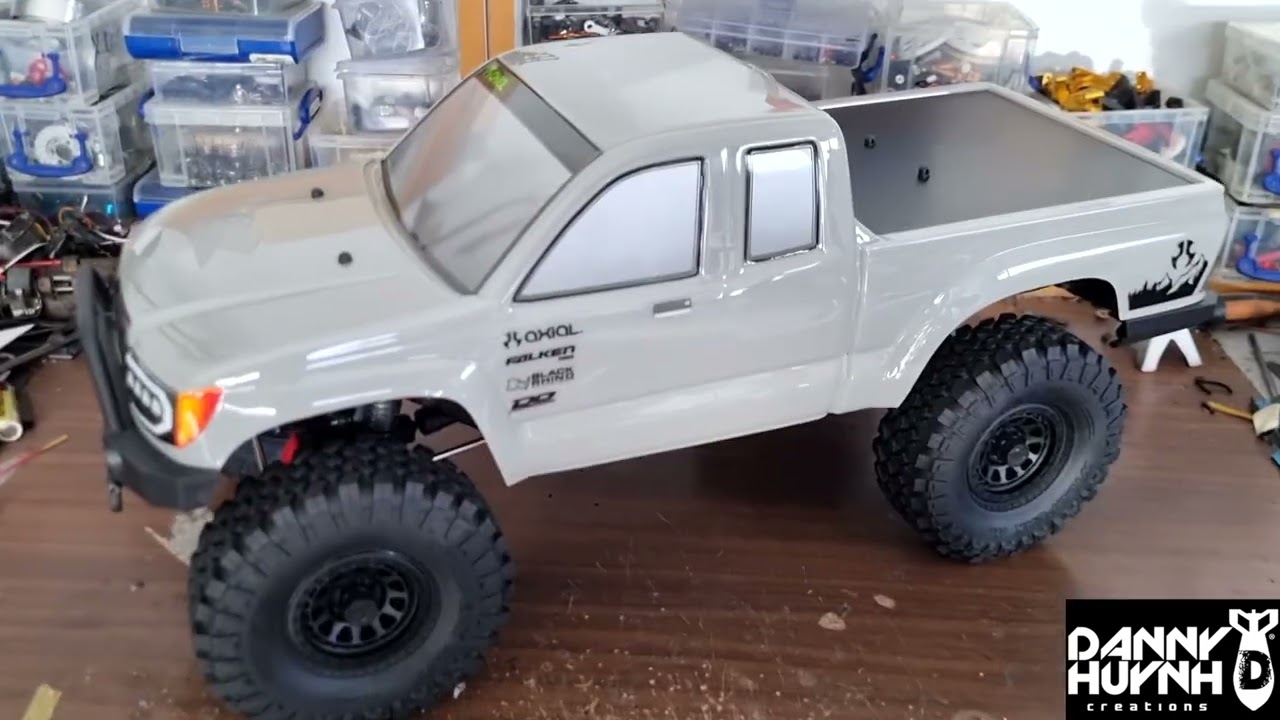 Axial Adventure Base Camp RTR. RC Animatronics by Danny Huynh Creations.