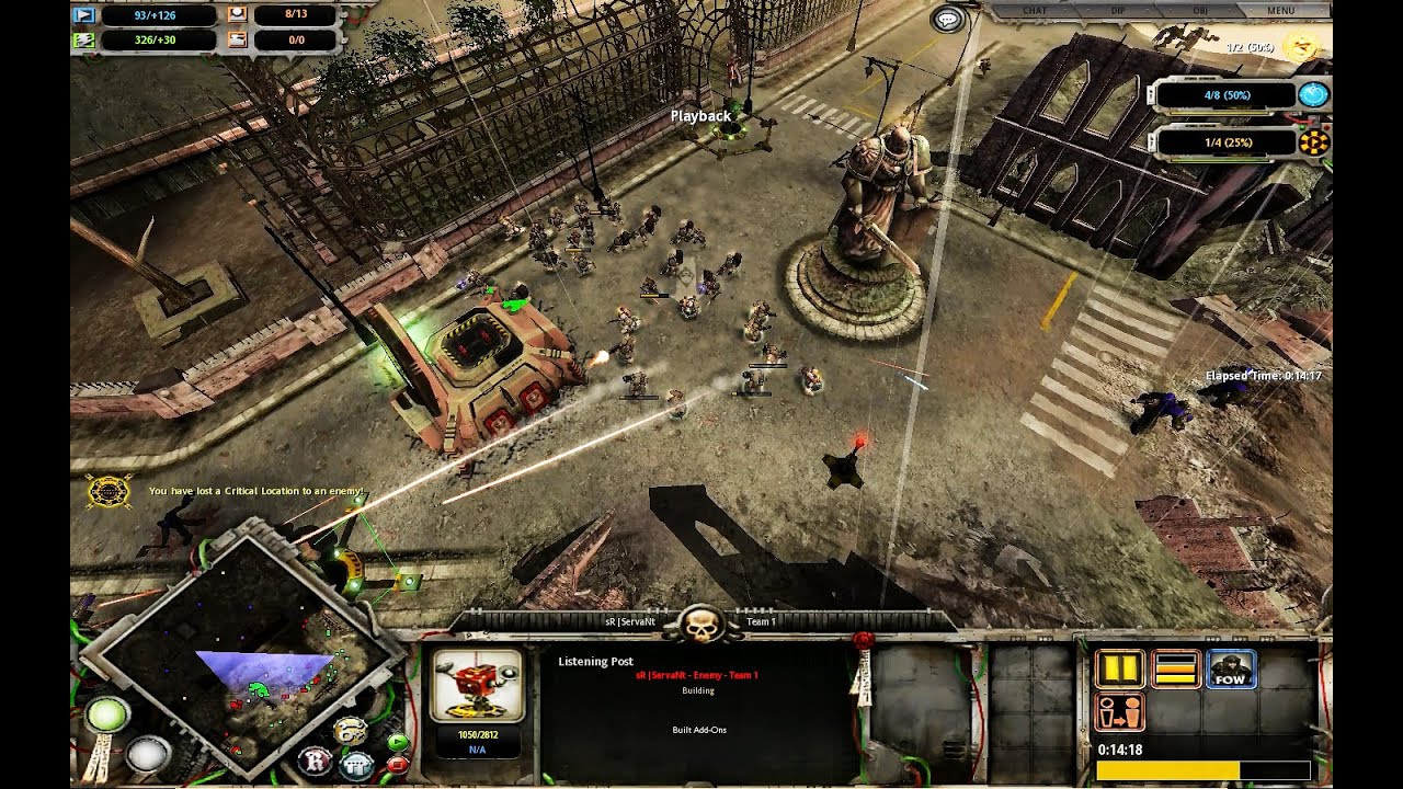 WH40K: DoW - Dark Crusade [online] | (SMvO) sR|Servant vs. ToT|Santiago on Fallen City