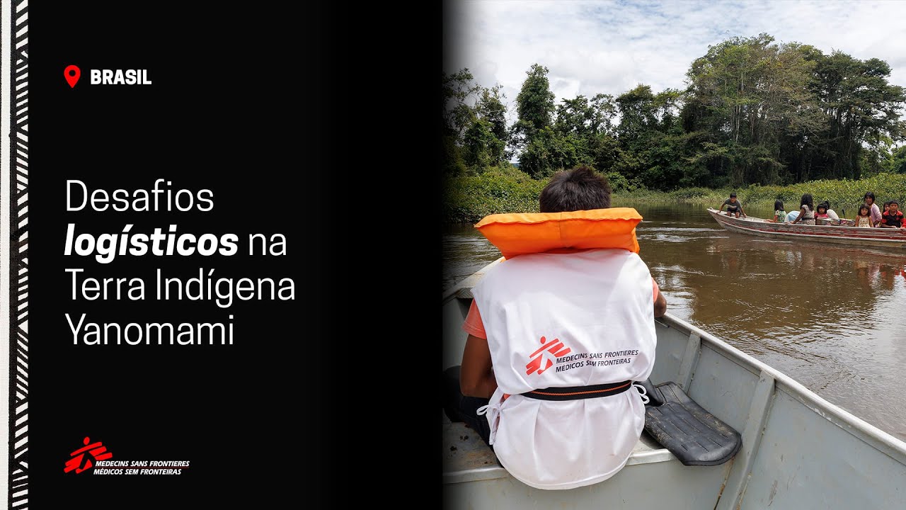 Os desafios log&iacute;sticos do trabalho na Terra Ind&iacute;gena Yanomami