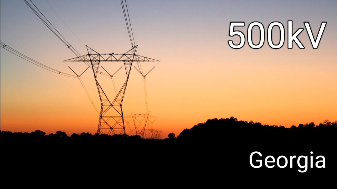 500kV transmission lines in Georgia, United States 🇺🇸