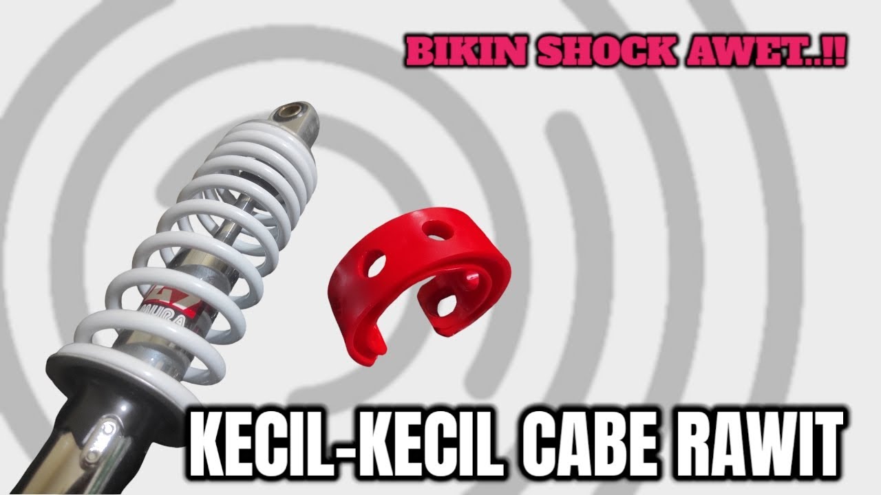 TUTORIAL CARA PASANG DAMPER SHOCK..!! #shockbreaker #shockmotor #suspension #downsize #dampershock