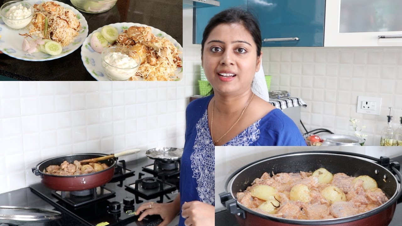 Sunday Special lunch Routine || Chicken Biryani Preparation