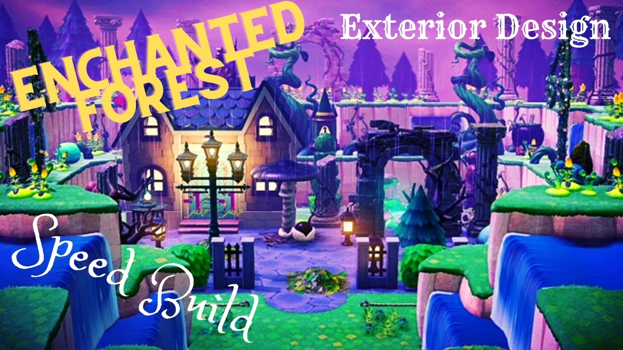 Enchanted Forest  |  ACNH Happy Home Paradise  |  Speed Build