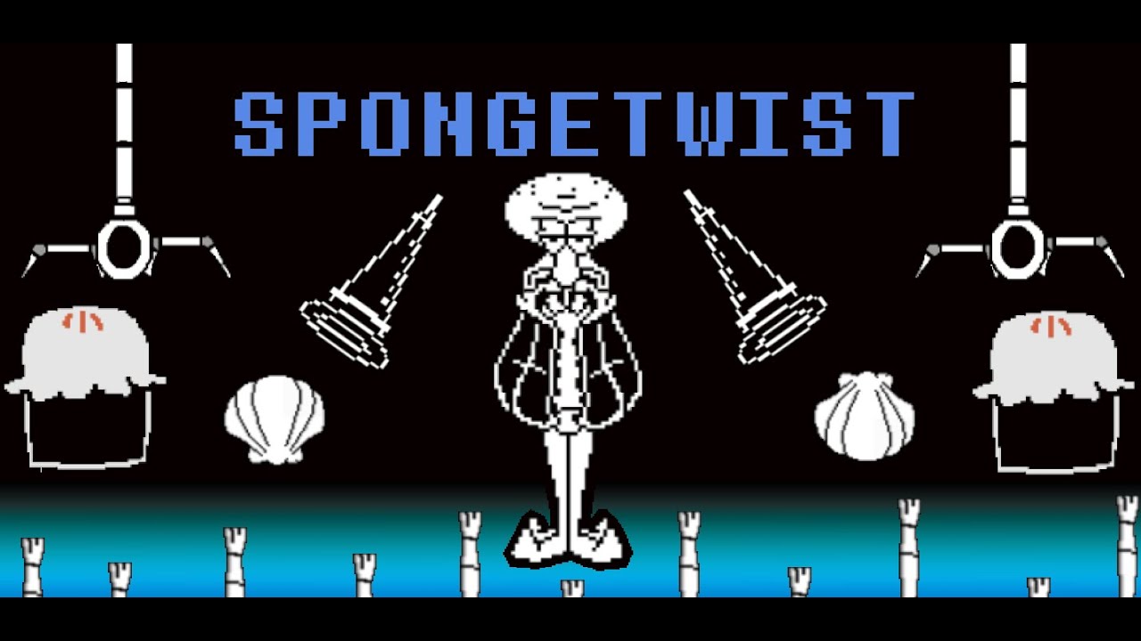 Other version Spongetwist Squidward fight phase 1 (Demo)