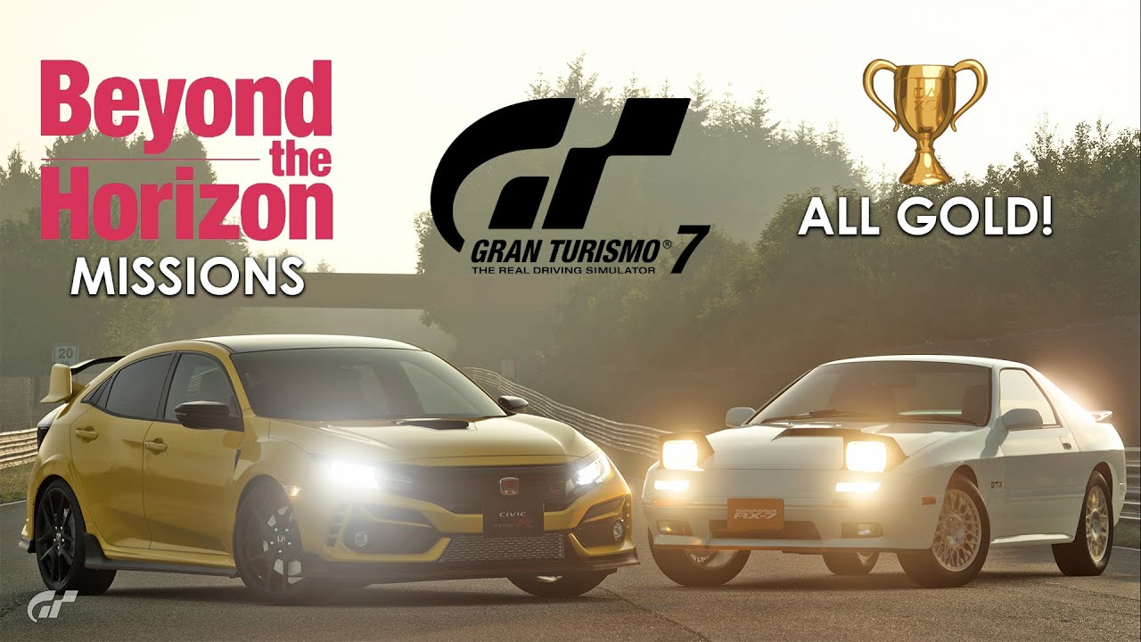 Gran Turismo 7 - Missions: Beyond the Horizon All Gold