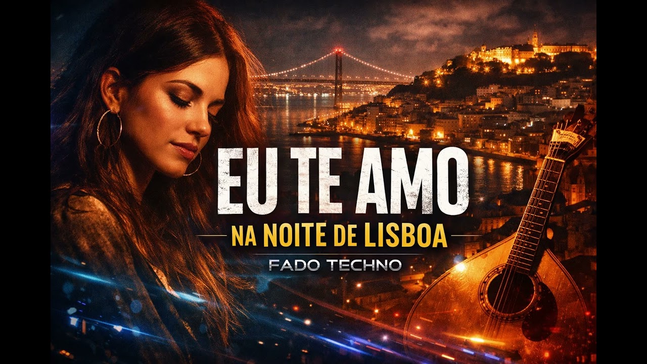 EU TE AMO NA NOITE DE LISBOA | Fado Techno | Saudade Que Dança