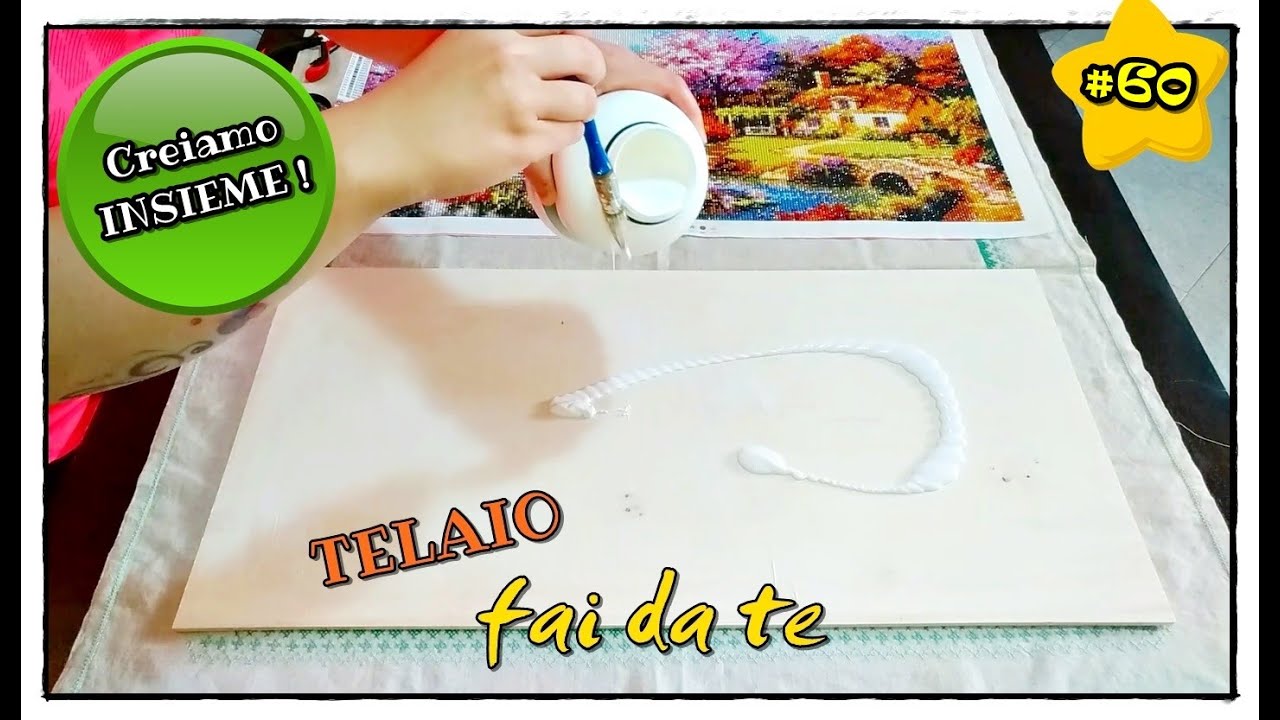 Vi mostro come creare CORNICI per le TELE in DIAMOND painting 5D! 💎 Creiamo insieme #60 🎨 C • Art