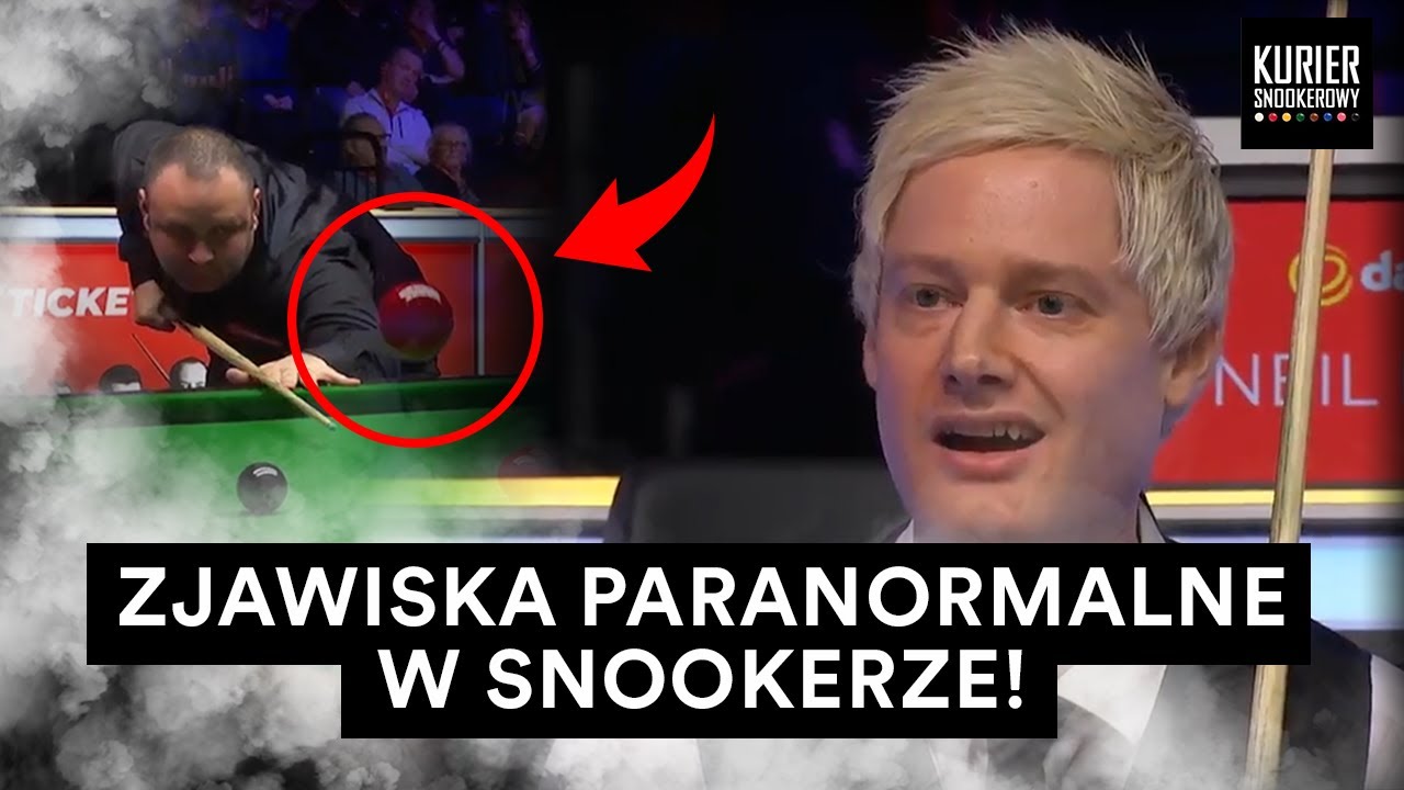 Zjawiska paranormalne, oświadczyny i przedwczesna radość w snookerze [Kurier snookerowy]