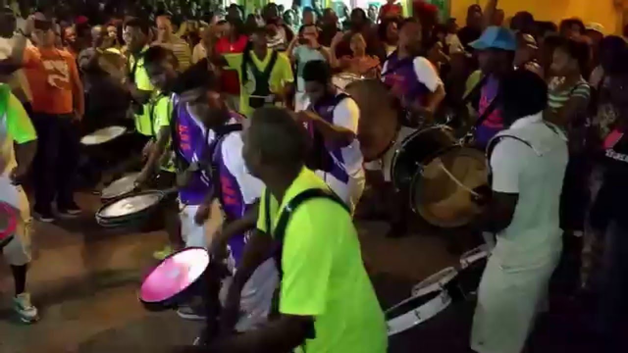 Brassband in Punda Curaçao - Dec. 2015