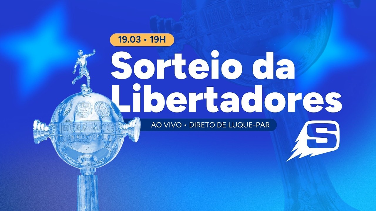 CRUZEIRO DE OLHO: SORTEIO DA LIBERTADORES AO VIVO | SAMUEL VENÂNCIO DIRETAMENTE DE LUQUE