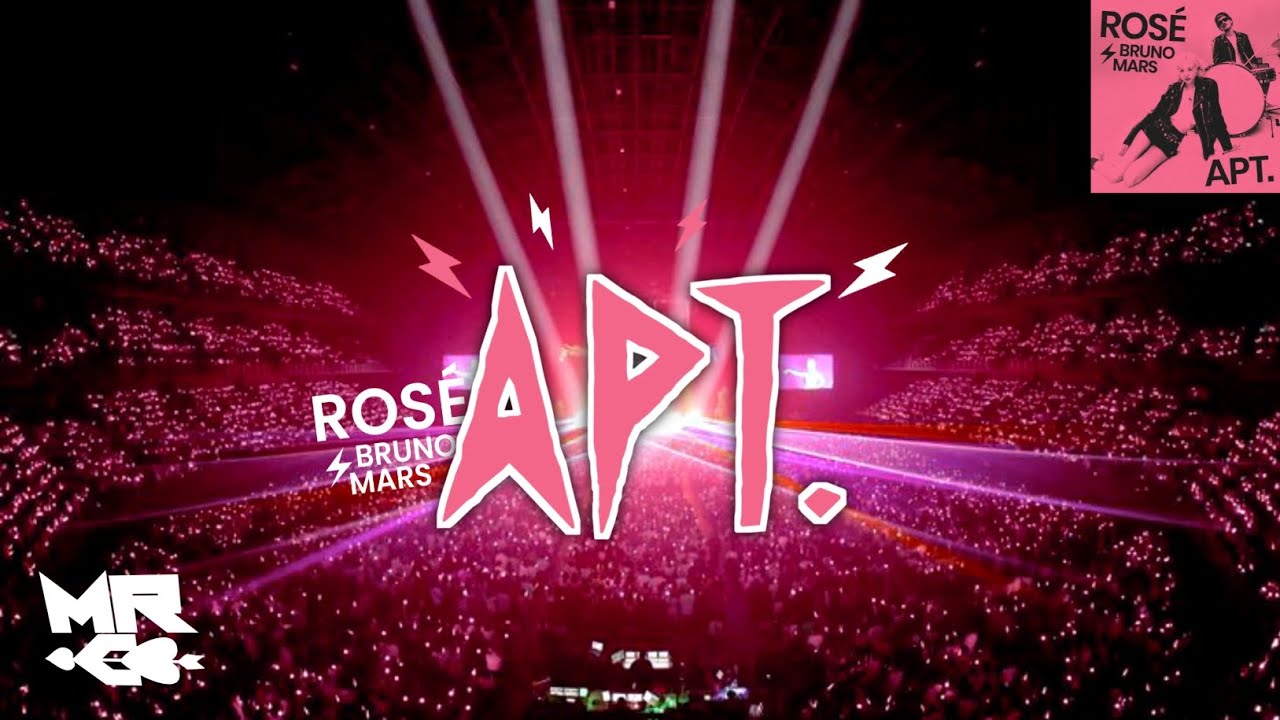 ROSÉ & BRUNO MARS - 'APT.' | CONCERT AUDIO 𝐖𝐢𝐭𝐡 𝐅𝐚𝐧𝐬🗣️ | Lyrics🎙️#APT #Rosé #live