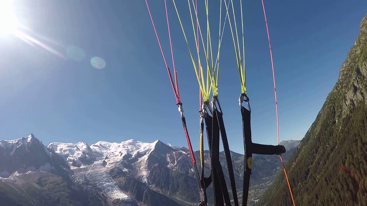 parapente, vol de Planpraz à Chamonix
