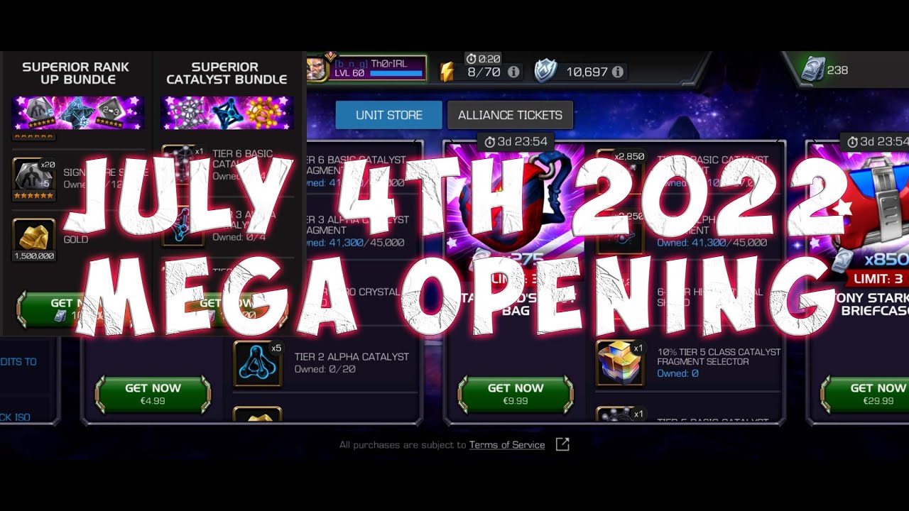 4th of July 2022 - Mega Clearence | Extraordinary Account changing pulls