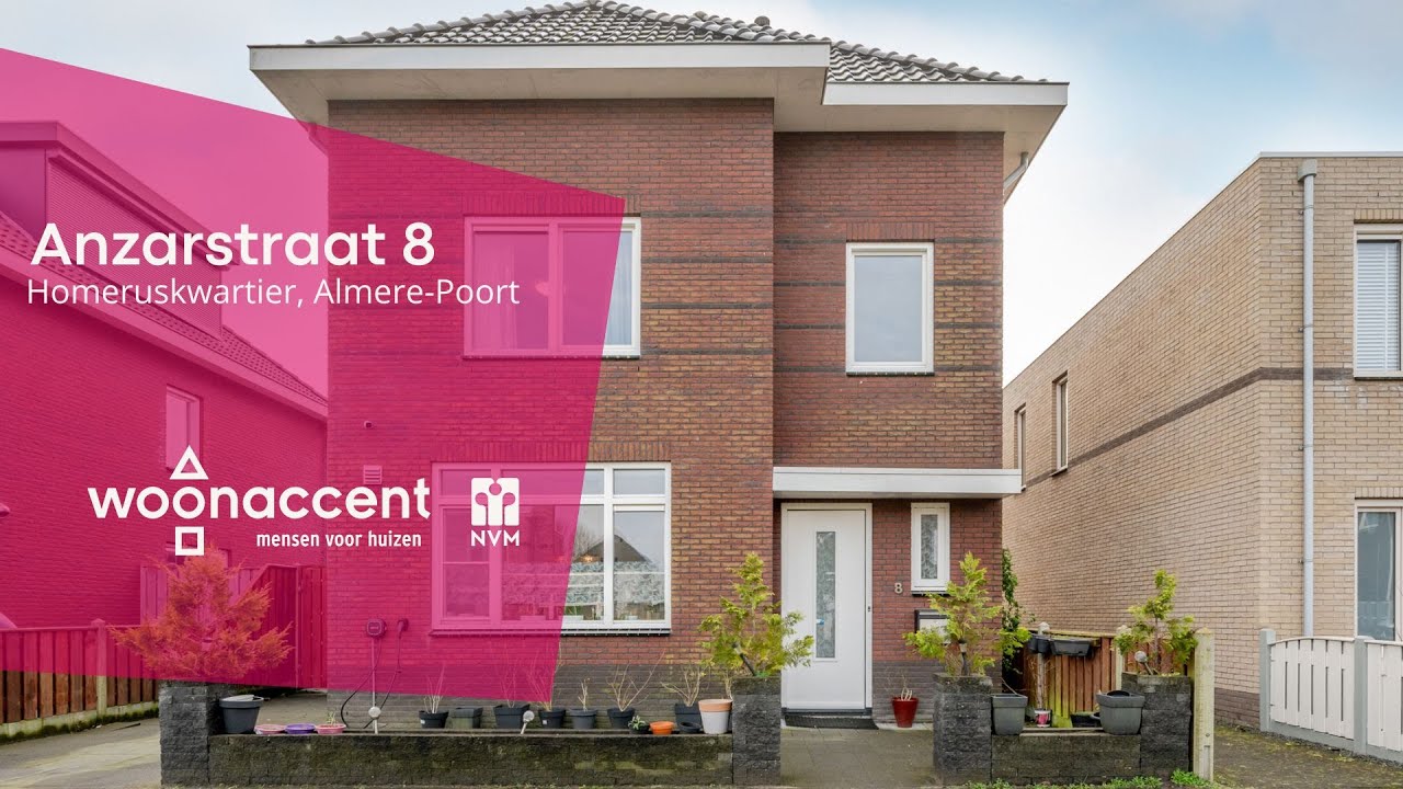 Anzarstraat 8 / Vrijstaande villa / Woonaccent Makelaars Almere